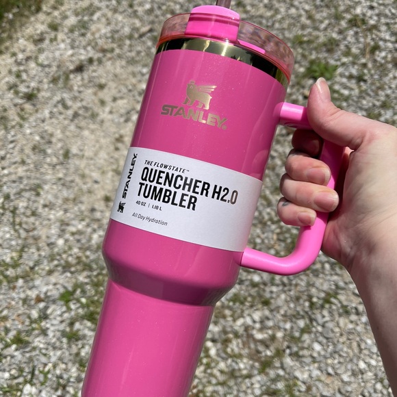 Stanley Vibrant Pink Quencher Tumbler - Picture 1 of 5